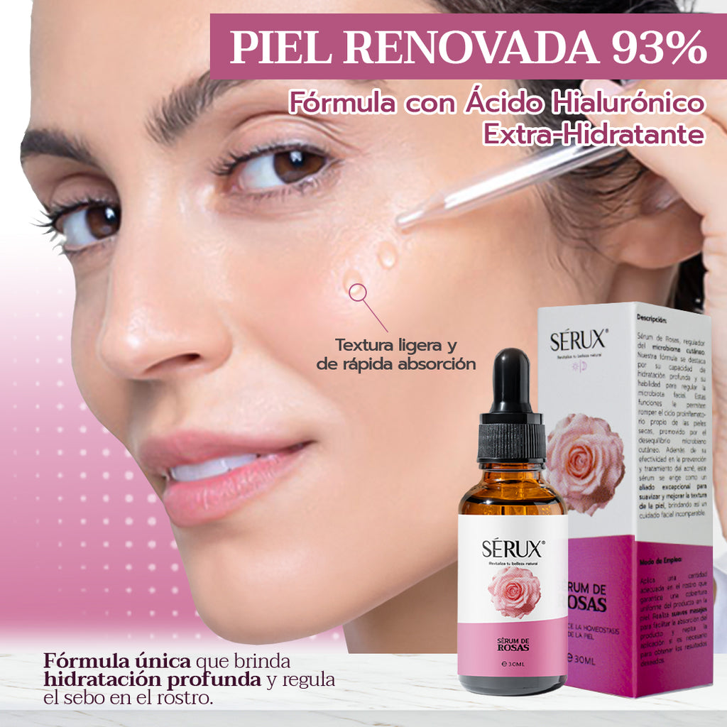 Sérum Facial de Rosas Serux 30 ml